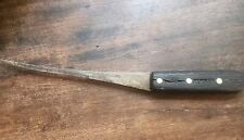 Vintage Buller Fixture Co Dexter 32912 Wooden Handle 15” Filet Knife 10