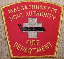 MA Massachusetts Port Authority Fire Patch picture