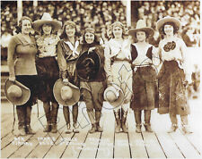 Ralph Russell Doubleday 7 Rodeo Girls 1921 picture