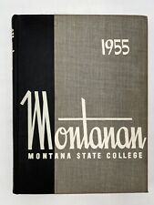1955 Montanan Hardcover Yearbook Montana State College “UNMARKED “ picture