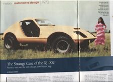 1970 JEEP XJ-002 PROTOTYPE 4WD 4 pg COLOR Article  picture