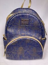 Disney Star Wars Galaxys Edge R2-D2 Droid Depot Circuitry Navy Mini Backpack picture