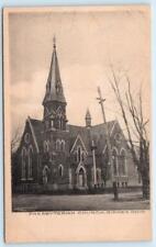 SIDNEY, Ohio OH ~ PRESBYTERIAN CHURCH c1910s Shelby County Albertype Postcard picture