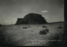 1928 Press Photo West End Steam-boat Rock, 872 Ft. high Grand Coulee, Washington picture