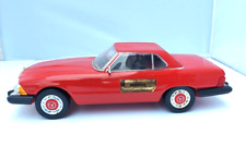 James Beam Distilling Co. Regal 1986 Red Mercedes Benz Metal Car Empty Preowned. picture