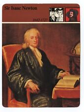 Sir Isaac Newton - Science Invent Discovery Edito Service British Heritage Card picture