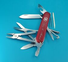 VICTORINOX DELUXE TINKER RED 91MM 17 FUNСTIONS POCKET KNIFE *CHIPPED SCALE* picture