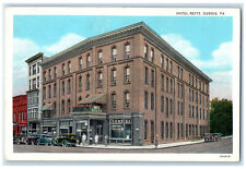 c1930's Hotel Reitz Dubois Pennsylvania PA Antique Unposted Postcard picture
