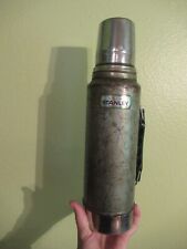 Vintage Stanley A 944DH Quart Vacuum Thermos Bottle w Stopper & Lid picture