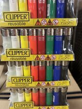 2 Clipper Lighters 48 Ct Solid Color 1 Regular And One Pocket picture