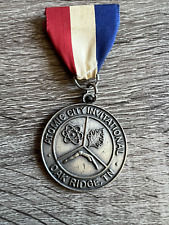 Vintage Atomic City Invitational Oak Ridge, TN National Lab Medal Pin Back picture