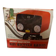Vintage ARCHER ROAD PATROL AM Bicycle Bike Radio In Box 1970s picture