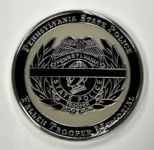 PSP Pennsylvania  State Police Fallen Trooper Memorial  Challenge Coin picture