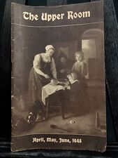 Vintage Apr May Jun 1945 The Upper Room Religious Daily Family / Self Devotional picture