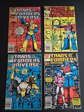 Transformers Universe #1-4 All Newsstands - Marvel - 1986 - VG - Bundle & save picture