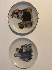 (2) Norman Rockwell Plates 7
