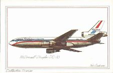 Postcard Airplanes McDonnell Douglas DC-10 Roy Anderson Collectors Series PC161 picture