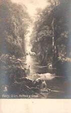 Vintage Postcard Fairy Glen Bettws-Y-Coed North Wales Real Photograph Raphael picture