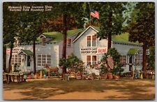 Cave City Kentucky 1940s Postcard Mammoth Cave Souvenir Shop picture