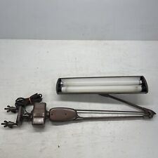 Vintage Dazor 2134 Fluorescent Clamp-on Industrial Desk Lamp Floating Fixture picture