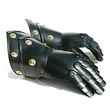 Christmas Medieval Iron Gloves Gauntlets Combat Gauntlet Metal Hand Glove STYLE picture