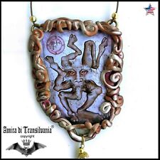 buer demon gothic talisman satanist pendant devil satan amulet necklace lucifer picture
