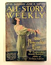 All-Story Weekly Pulp Jun 1918 Vol. 85 #1 GD/VG 3.0 picture