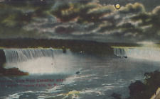 View of America's Niagara Falls in New York Divided Back Vintage Post Card picture