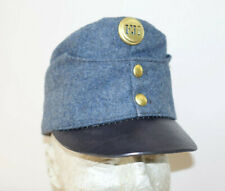 AUSTRIAN AUSTRO HUNGARIAN ARMY WW1 REPRO EARLY BLUEISH CAP HAT Sz59 (7 3/8) mkd picture