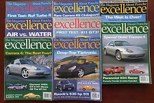 Porsche Excellence Magazine  - The Complete Year 1999 - 8 Complete Issues picture