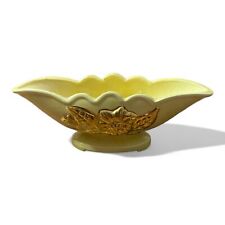 Vintage Mid-Century Yellow and Gold Planter  picture