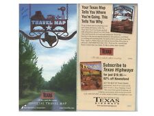 Vintage 2006 Texas Official Road Map – State Highway Dept. (010601) - Writing picture