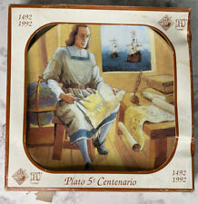 Lladro Nao Christopher Columbus (Cristobal Colon) Limited Edition Ceramic Plate picture