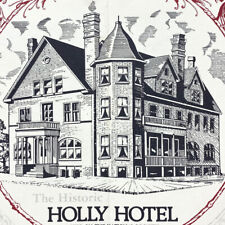 Vintage 1980 The Historic Holly Hotel Menu Victorian Era Battle Alley Michigan picture