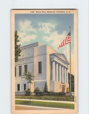 Postcard World War Memorial Columbia South Carolina USA picture