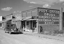 1941 Main St of Ghost Town Judith Basin Montana Old Photo 8.5