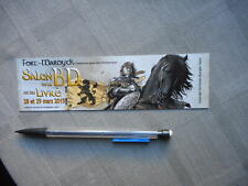 Bourgier Bookmark For The Salon Comics Of Fort-Mardyck 2015 Tbe picture