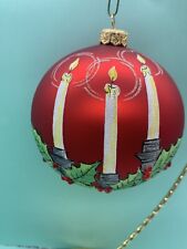 Thomas Glenn Christmas ornament.  Made in Poland and hand painted with crystals  picture