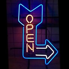 Amy Open With Right Arrow Neon Light Sign 17