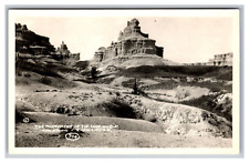 RPPC Rapid City SD South Dakota Monument of the Lost World Real Photo Postcard picture