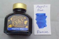 Diamine 80ml Fountain Pen Bottled Ink Majestic Blue picture