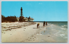 Postcard Sanibel, Lighthouse on Tropical Sanibel Island, Florida A181 picture
