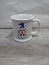 Vintage 92’ United States Postal Service Olympic Coffee Cup/Mug Made in USA picture