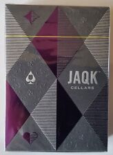 JAQK Cellars Playing Cards Amethyst Purple New Sealed picture