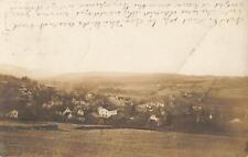1906 RPPC Real Photo Postcard TREADWELL NY Birds Eye Town View North Eastern US picture