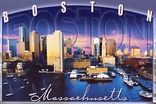Sunrise at Boston Massachusetts UNP 4x6 Postcard picture