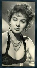 SEDUCTIVE ITALIAN ACTRESS ELEANORA ROSI DRAGO 1950s VINTAGE ORIGINAL Photo Y 215 picture