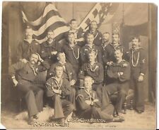 Cabinet Photograph of the USS Charleston (C-2) Racing Crew May 1894 picture