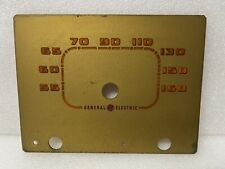 ANTIQUE VTG RARE GENERAL ELECTRIC MODEL 400 DIAL FACEPLATE TUBE RADIO picture