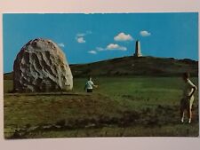  North Carolina Granite Boulder Wright Brothers Takeoff Postcard picture